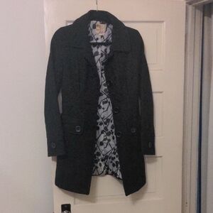 Elegant Black Women's Coat